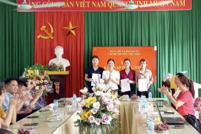 CÔNG TÁC PHÁT TRIỂN ĐẢNG TẠI CHI BỘ TRƯỜNG TH KHÁNH AN