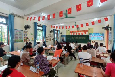 HỘI NGHỊ CHA MẸ HỌC SINH – KẾT NỐI ĐỒNG HÀNH VÌ TƯƠNG LAI CON TRẺ